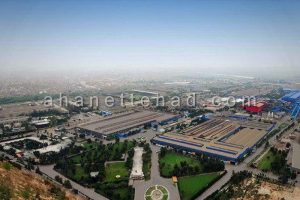 تیر آهن کارخانه فولاد خوزستان